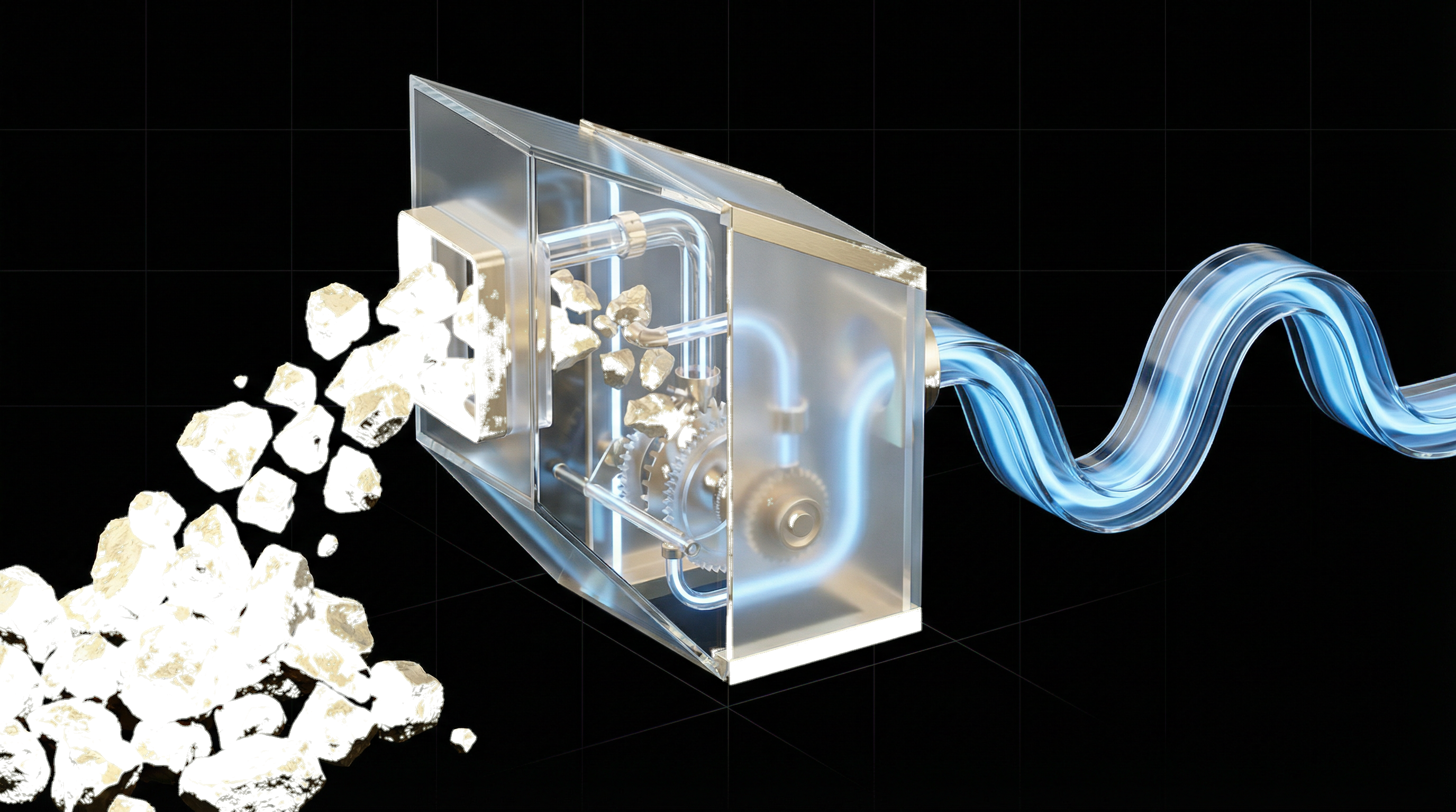 Conceptual diagram showing the transformation of Lumpy Cash Invoices into Smooth Recognized Revenue